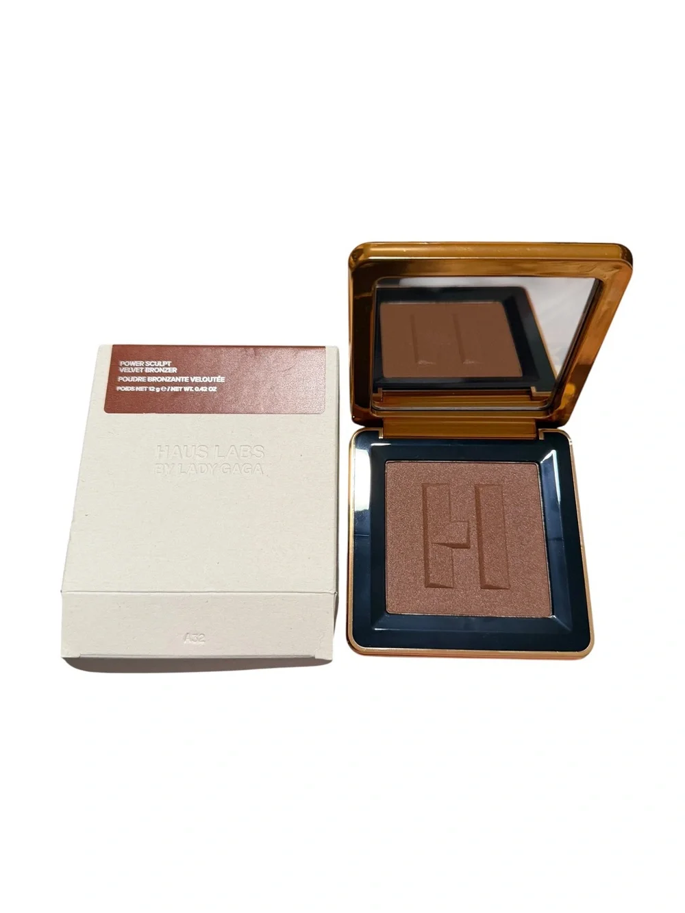 Haus Labs Power Sculpt Velvet Bronzer Deep Level 10 Full Size New